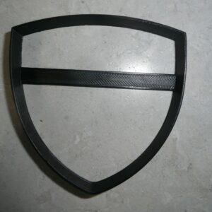 SHIELD KNIGHT GUARD PROTECTION MEDIEVAL TIMES OUTLINE COOKIE CUTTER MADE IN USA PR3175