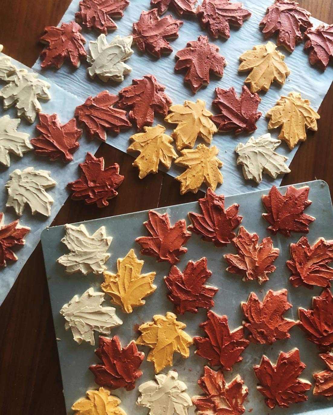 Large Maple Leaf Cookie Cutter, 4" Made in USA by Ann Clark