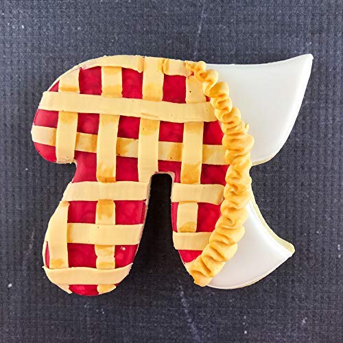 Pi Symbol Cookie Cutter 3.75" Made in USA by Ann Clark