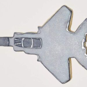 Jet Fighter 4.75 Inch Cookie Cutter from The Cookie Cutter Shop – Tin Plated Steel Cookie Cutter