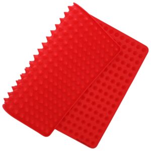 traytastic! non-stick silicone baking mat (pyramid style) - great for cooking, baking, grilling, gummies, candy, crafts