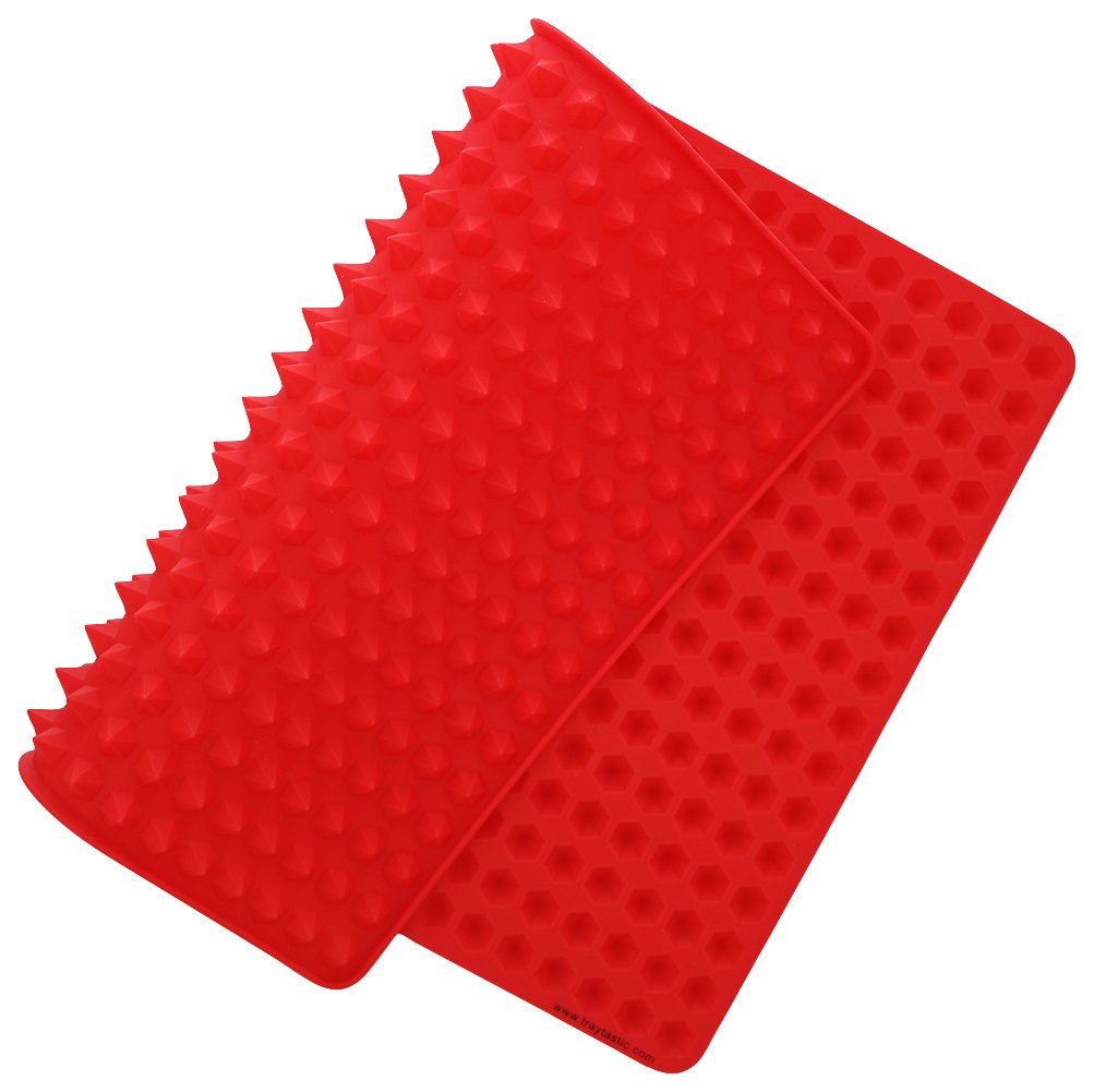 Traytastic! Non-Stick Silicone Baking Mat (Pyramid Style) - Great for Cooking, Baking, Grilling, Gummies, Candy, Crafts