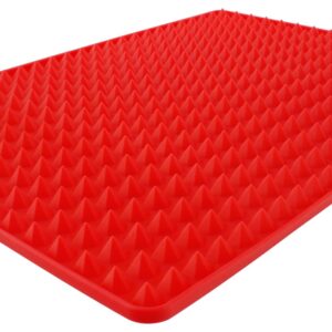 Traytastic! Non-Stick Silicone Baking Mat (Pyramid Style) - Great for Cooking, Baking, Grilling, Gummies, Candy, Crafts