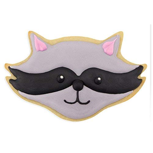 Raccoon Face Woodland Cookie Cutter, 4" Made in USA by Ann Clark