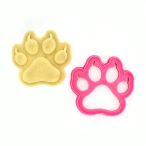 cookie cutter by 3dforme,cat paw baking cake fondant frame mold for buscuit