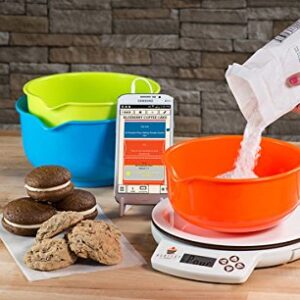 Perfect Company Bake 1.0 Smart Scale and Recipe App Kitchen Tool, White (Discontinued by Manufacturer)
