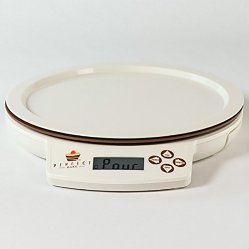 Perfect Company Bake 1.0 Smart Scale and Recipe App Kitchen Tool, White (Discontinued by Manufacturer)