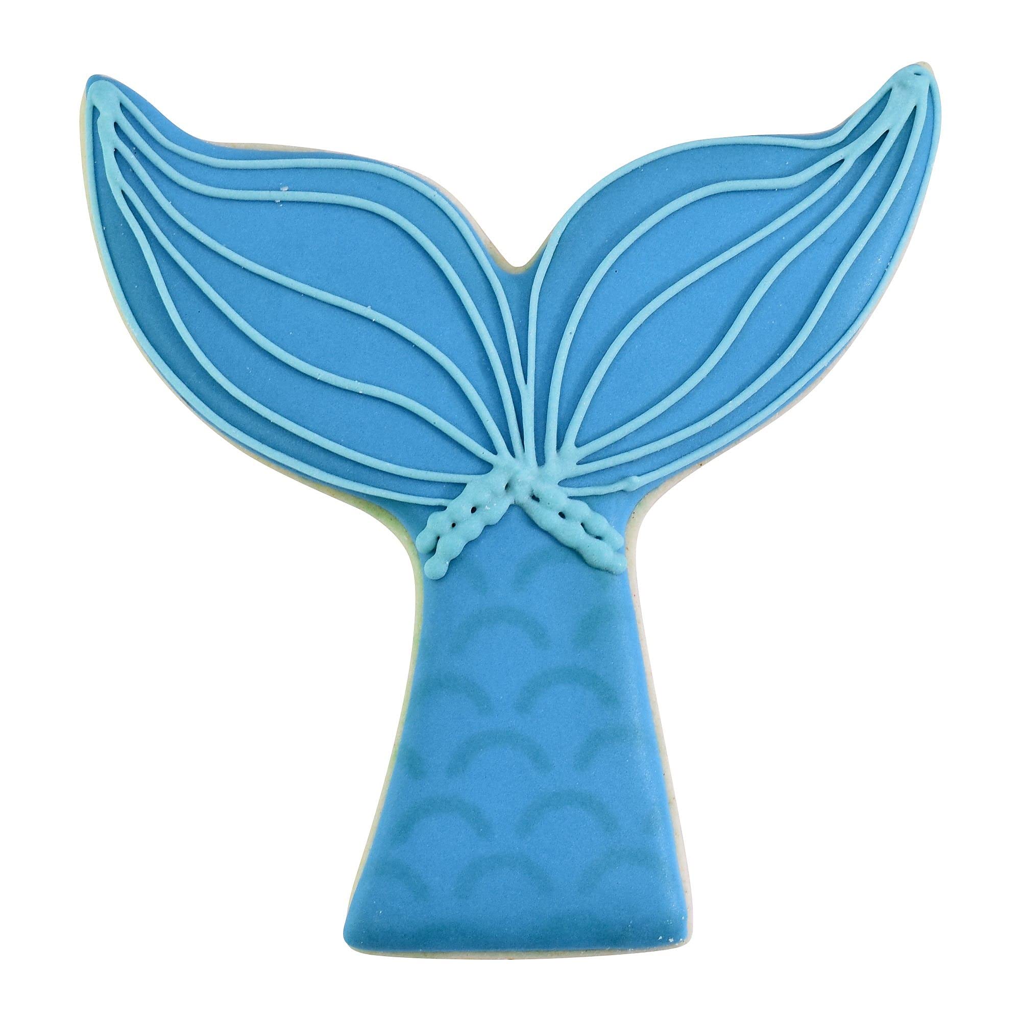 R&M 3.75" Mermaid Tail Cookie Cutter