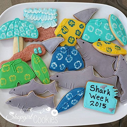 Surf Board Cookie Cutter - 4 Inches x 1 Inch