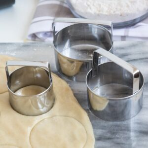 Fox Run Biscuit Cutter Set, 3-Piece