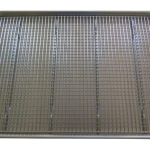 Stainless Steel Wire Cooling Rack-14"x20"-Ultra Heavy Duty, Commercial Grade, Extra Large-Cool Cookies, Cakes & Bread-Perfect for Baking Meat & Bacon-Fits 3/4 Big Sheet Pan-Oven & Dishwasher Safe