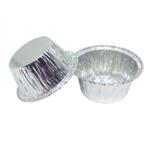 mystar 2.6" disposable aluminum foil, mini cupcake/muffin baking cups, pack of 150