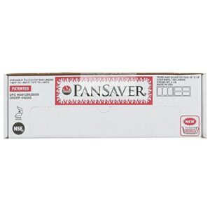 pansaver monolyn 1/3 size steam table pan liner clear plastic - 4"-6"d 100 per case