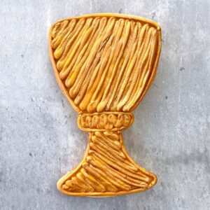 Communion Chalice Cookie Cutter, 4" Made in USA by Ann Clark