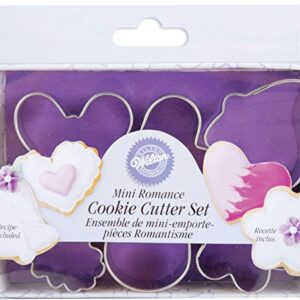 Wilton Mini Romantic Metal Cookie Cutter Set