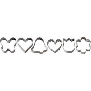 Wilton Mini Romantic Metal Cookie Cutter Set