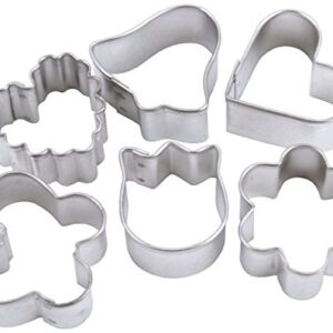 Wilton Mini Romantic Metal Cookie Cutter Set