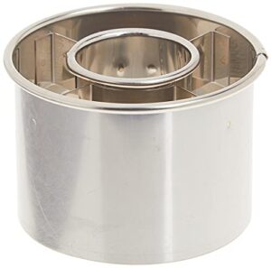 ateco 2-1/2-inch stainless steel doughnut cutter