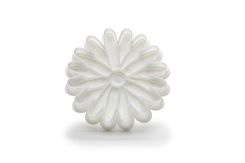 Bakelicious Daisy Plunger Cutter, White , 2.25 x 3.5 x 3.5 inches