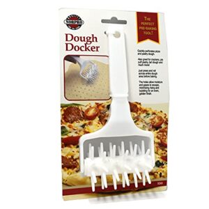 Norpro Docker for Pizza Crust or Pastry Dough, White