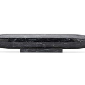 Fox Run 48759 Black Marble French Rolling Pin, 2 x 12 x 2 inches