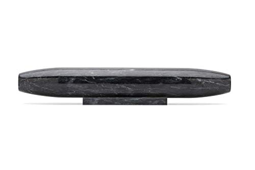 Fox Run 48759 Black Marble French Rolling Pin, 2 x 12 x 2 inches