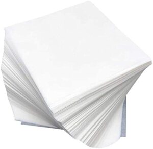 worthy liners parchment paper squares 1000 pieces (4 x 4 inch)