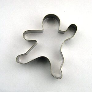 LAWMAN Kung Fu Karate Ninjabread man Cookie Cutter Fondant Baking Biscuit Fruit Cutter Set 5 pcs