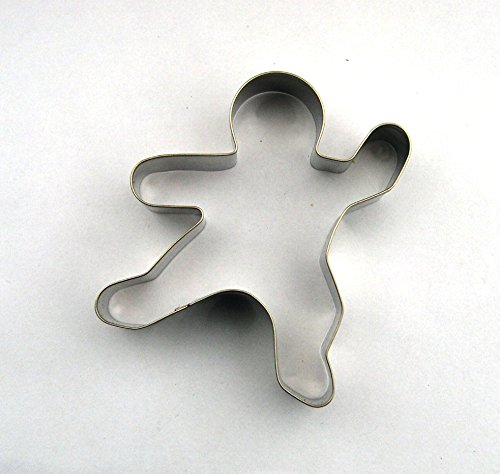 LAWMAN Kung Fu Karate Ninjabread man Cookie Cutter Fondant Baking Biscuit Fruit Cutter Set 5 pcs