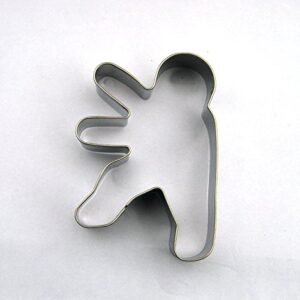 LAWMAN Kung Fu Karate Ninjabread man Cookie Cutter Fondant Baking Biscuit Fruit Cutter Set 5 pcs