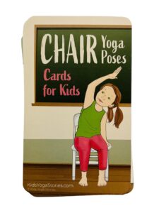 kids yoga stories chair yoga poses cards for kids: short movement breaks for calm and focus in classroom, play therapy or calm down corner