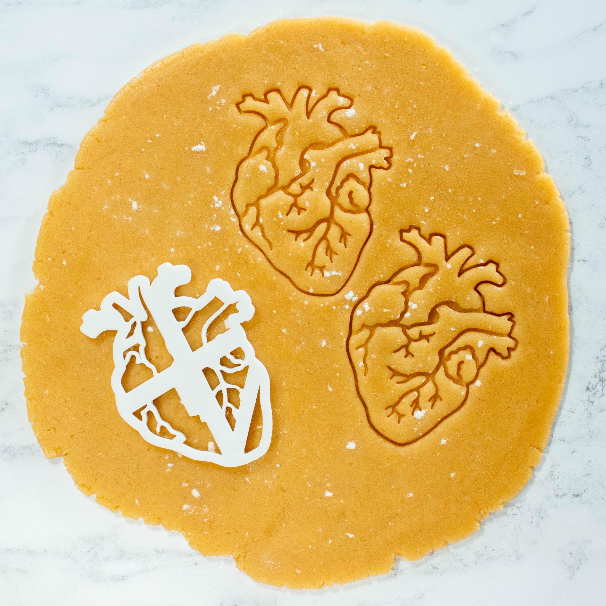 Anatomical Heart cookie cutter, 1 piece - Bakerlogy