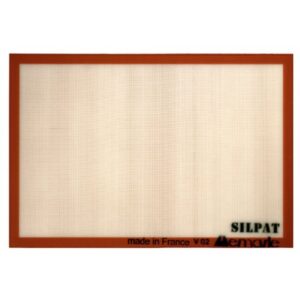 silpat non-stick silicone commercial size baking mat, 16.5-inch by 24.5-inch