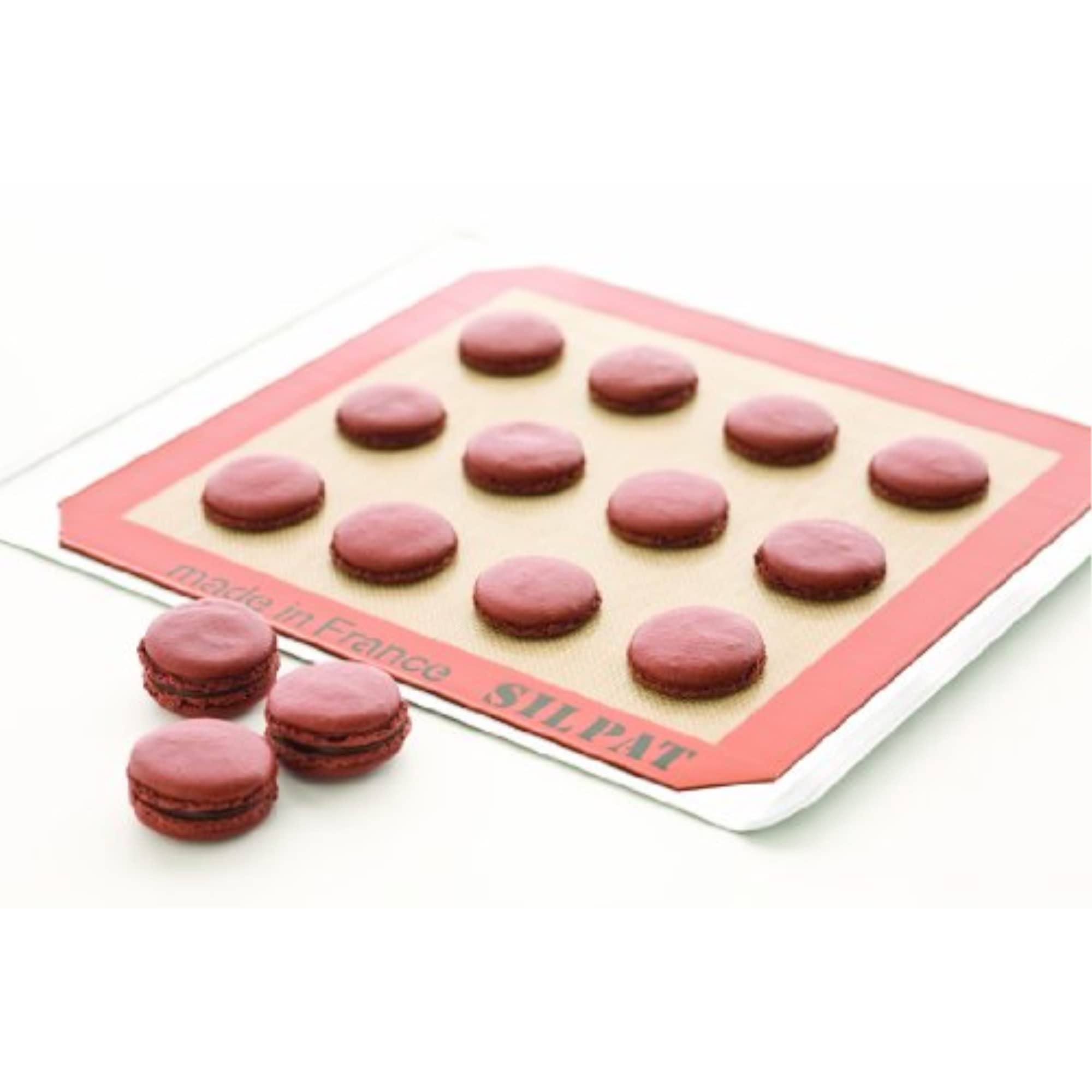 Silpat Non-Stick Silicone Commercial Size Baking Mat, 16.5-Inch by 24.5-Inch