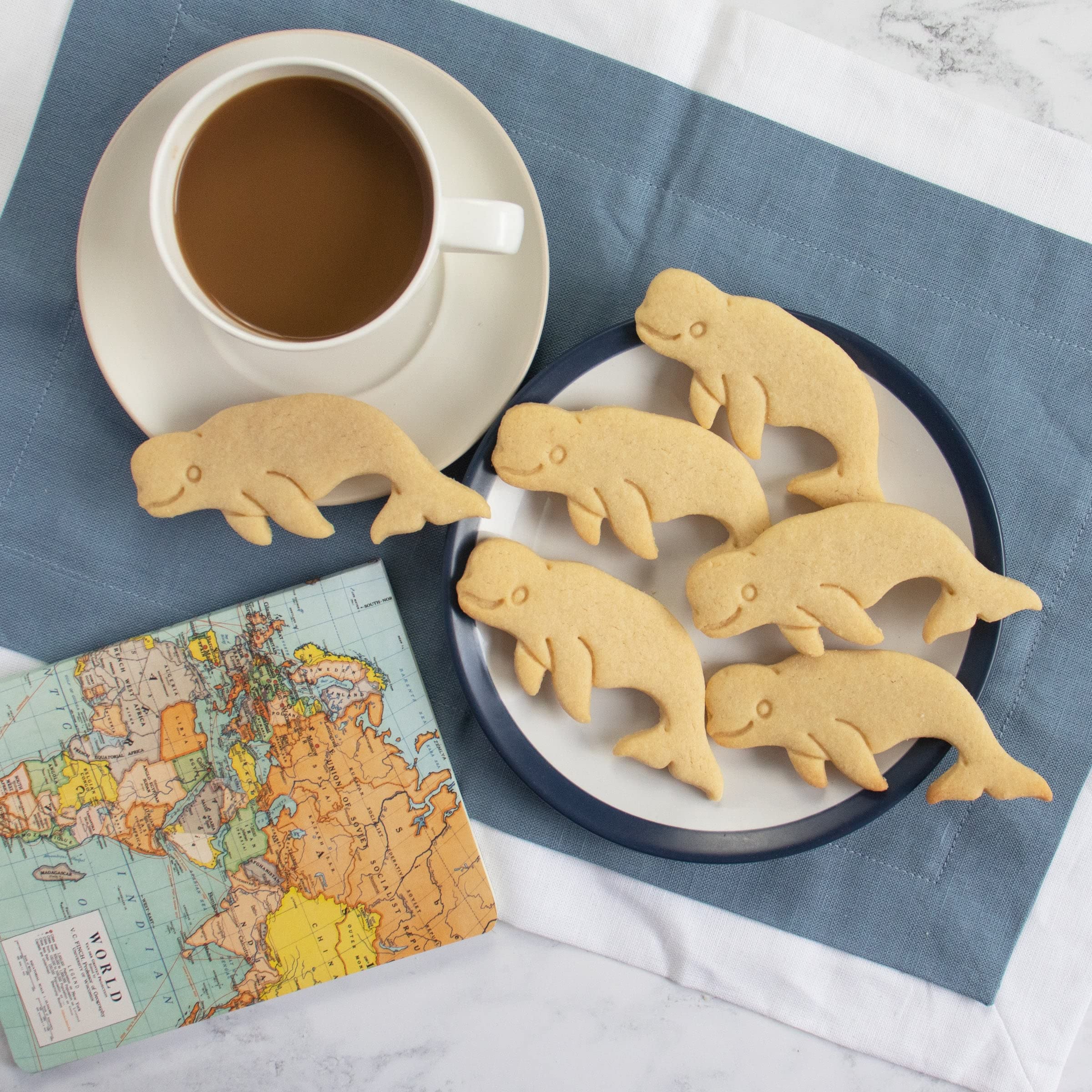 Beluga Whale cookie cutter, 1 piece - Bakerlogy