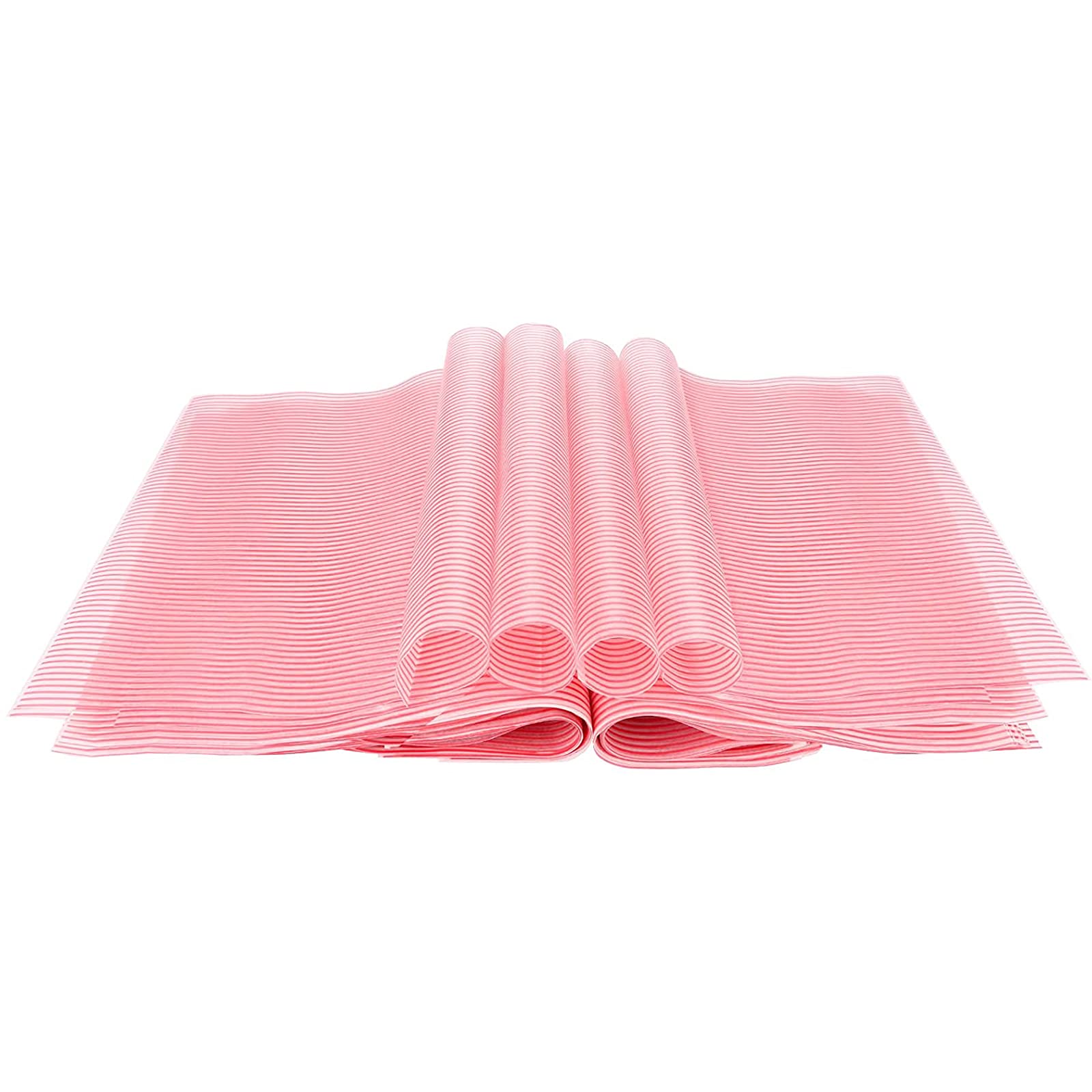 100 Sheets Wax Paper, Greaseproof Waterproof Non-Stick Wrapping Paper Bags for Food Cake Bread Burger Sandwich Fries (Wax Paper-Stripe)