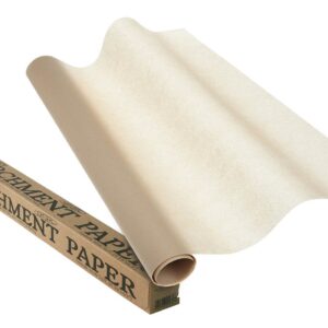 Regency Wraps Parchment Paper Roll For Non-Stick Cooking and Baking, Greaseproof, Natural, 20ft (pack of 1)