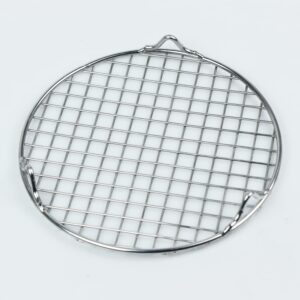 baizhushi Cooling Rack Stainless Steel Round Cooling Rack for Cooking Baking (8.25 in)