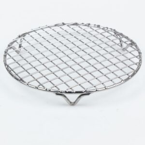 baizhushi Cooling Rack Stainless Steel Round Cooling Rack for Cooking Baking (8.25 in)