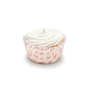 Fox Run Pink Ribbon Bake Cups, Pack of 75