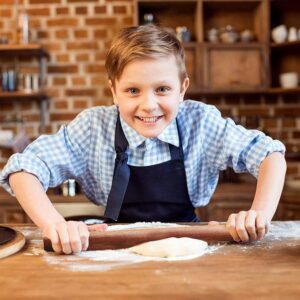 French Rolling Pin 3 Pieces Different Sizes 19.7inches 15inches 11inches for Restaurants and Home Kitchens to Make Various Sizes of Bread