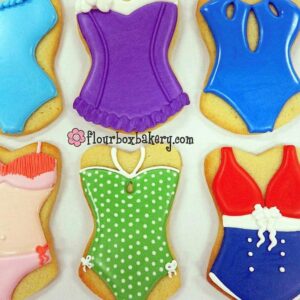 Bathing Suit/Corset Cookie Cutter 4" Made in USA by Ann Clark