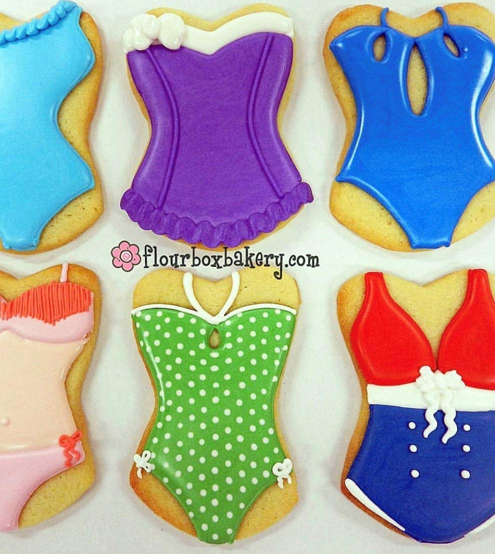 Bathing Suit/Corset Cookie Cutter 4" Made in USA by Ann Clark