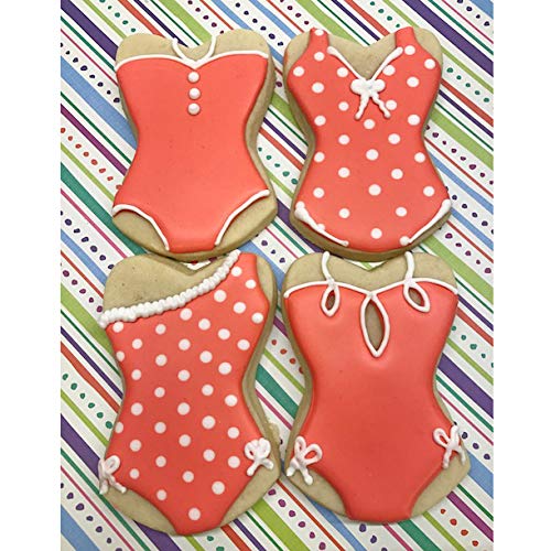 Bathing Suit/Corset Cookie Cutter 4" Made in USA by Ann Clark