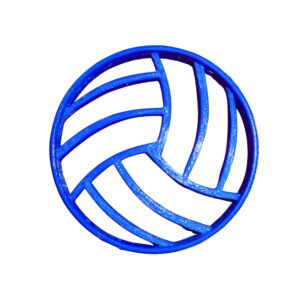 volleyball sport small detailed cookie cutter made in usa pr270