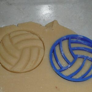 VOLLEYBALL SPORT SMALL DETAILED COOKIE CUTTER MADE IN USA PR270
