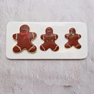 SurgeHai Cookie Cutters Set of 3, Gingerbread Man Cookie Cutter Tools