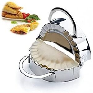 New Stainless Steel Ravioli Mould Dumpling Maker Mold Wrapper Pierogie Pie Crimper Pastry Dough Press Cutter Kitchen Gadgets (S 3inch)