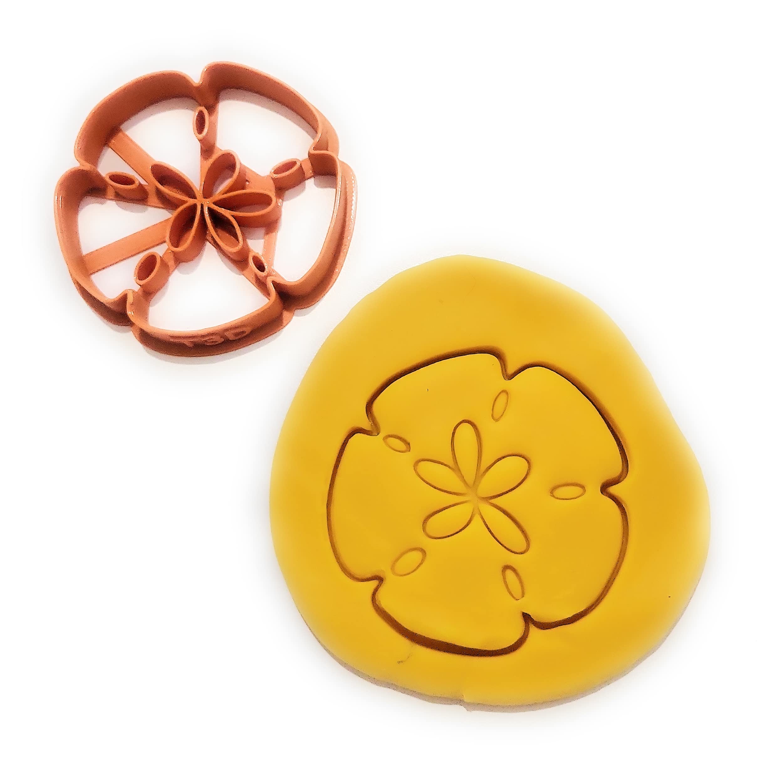 T3D Cookie Cutters Sand Dollar Cookie Cutter, Suitable for Cakes Biscuit and Fondant Cookie Mold for Homemade Treats