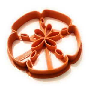 T3D Cookie Cutters Sand Dollar Cookie Cutter, Suitable for Cakes Biscuit and Fondant Cookie Mold for Homemade Treats